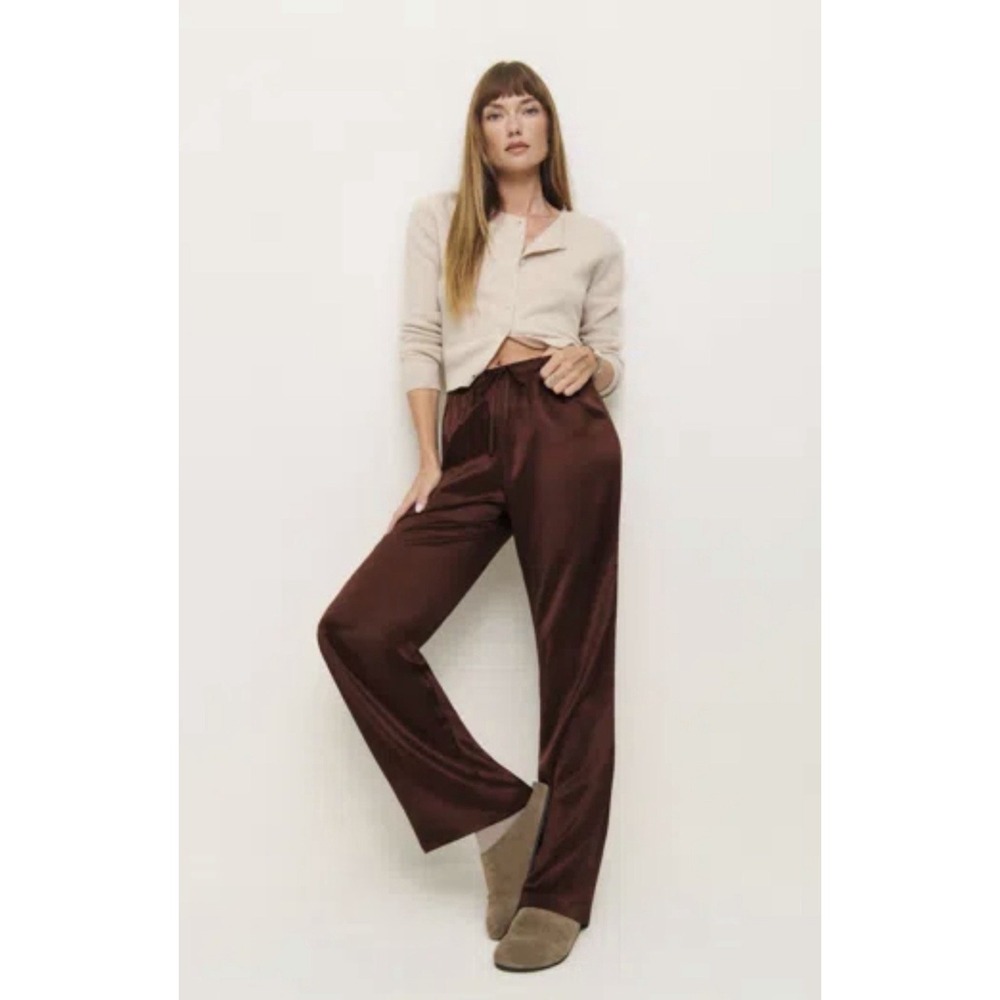 Reformation Brown Jumpsuit